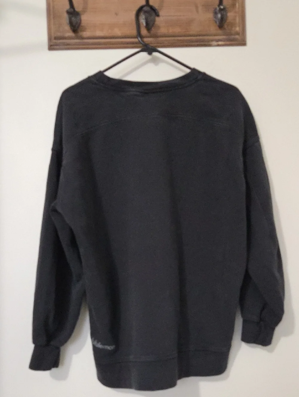 Lululemon Perfectly Oversized Crew Neck Sweatshirt Size 8 Black